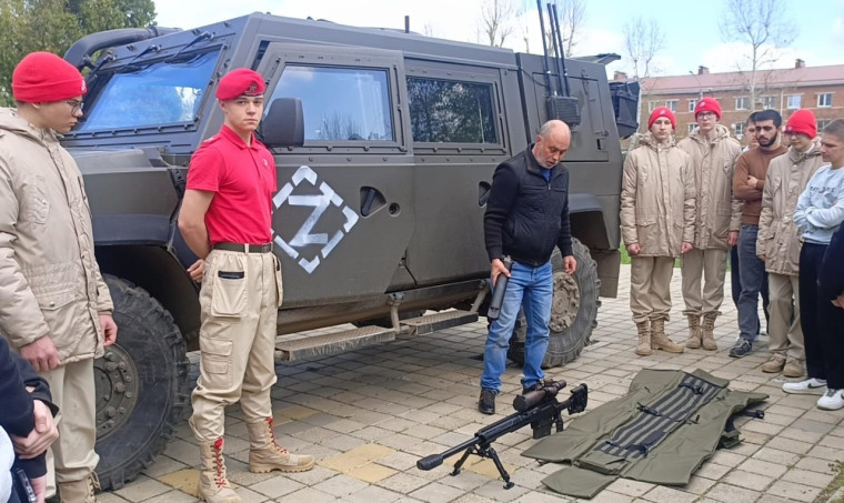 Встреча с настоящим героем.