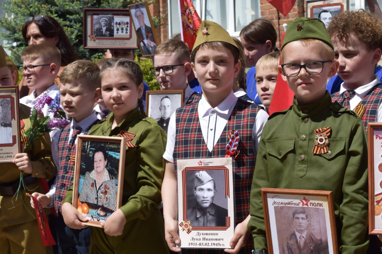 Всероссийская патриотическая акция "Бессмертный полк".